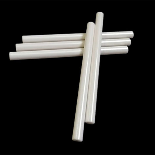 10pcs Ceramic Rods, 100*2mm, High Hardness Aluminium Oxide Jewelry Burning Refractory Rods