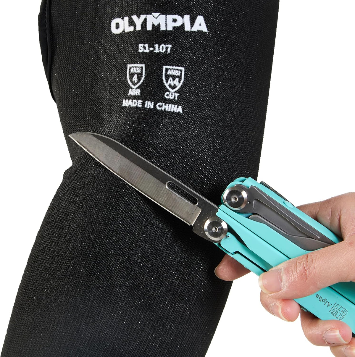 Cut Resistant Arm Sleeves 18" Length 1 Pair, Cut Level A3 Protection, Breathable Gardening Sleeves for Thin Skin, Welding Sleeves for Forearm, Black