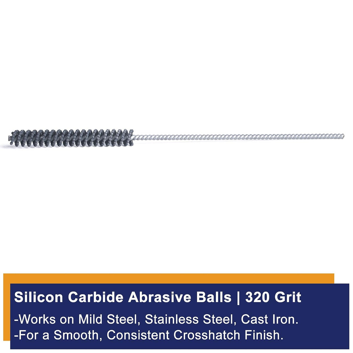 Garhgi 0.177 Inch Cylinder Honing with 240 Grit SC Ball Tool | 4.5mm Ball-Style Honing Deburring Deglazing Restoration, Small Bore Valve Guide Fitting Porting, Stainless Steel Cast Iron