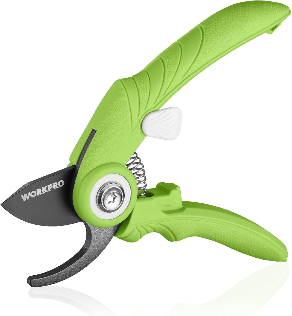 6.9" Bypass Pruning Shears Gardening Scissors with SK5 Blade, Green | Handheld Garden Floral Clippers for Rose, Plants, Flowers, Fruit Trees, Gardening Gifts for Women & Men