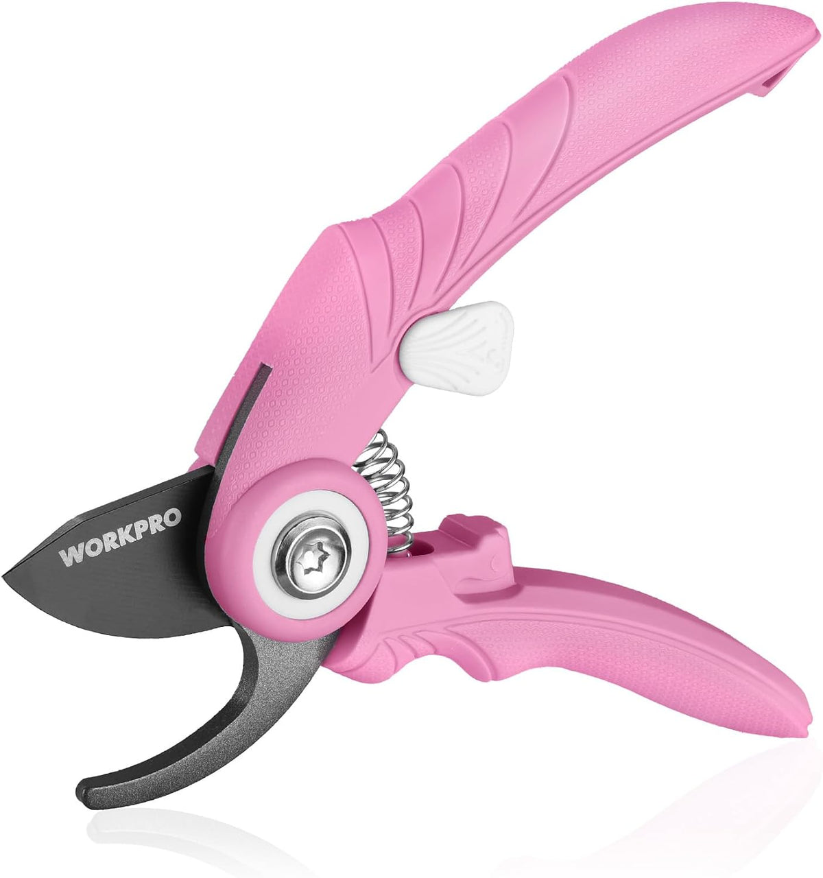 6.9" Bypass Pruning Shears Gardening Scissors with SK5 Blade, Green | Handheld Garden Floral Clippers for Rose, Plants, Flowers, Fruit Trees, Gardening Gifts for Women & Men