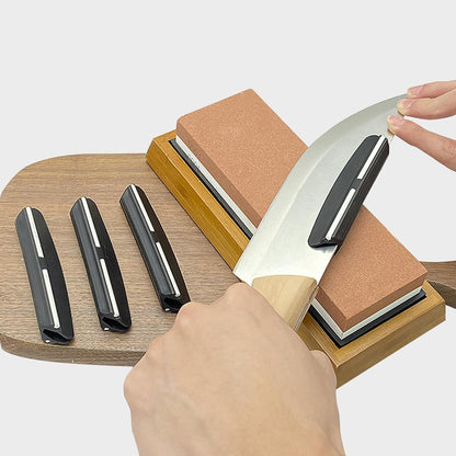 15 Degree Knife Sharpening Guides, Black Knife Angle Guide, Perfect Assistance for Grinding Knife Blade,for Kitchen, Restaurant, Outdoor, 4PCS