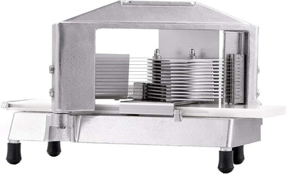 Commercial Tomato Slicer, 1/4"+3/8"+3/16" Tomato Cutter Slicer, Stainless Steel Heavy Duty Tomato Slicer Machine, Manual Tomatoes Slicer with Non-slip Feet, Cutting Tomatoes, Cucumbers, Bananas