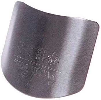 wefaner Stainless Steel Finger Guards for Cutting, Hand Protector Finger Protector Avoid Injury When Cutting Vegetables, Meat, Slicing and Dicing Safe Chopping Tools.