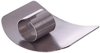wefaner Stainless Steel Finger Guards for Cutting, Hand Protector Finger Protector Avoid Injury When Cutting Vegetables, Meat, Slicing and Dicing Safe Chopping Tools.