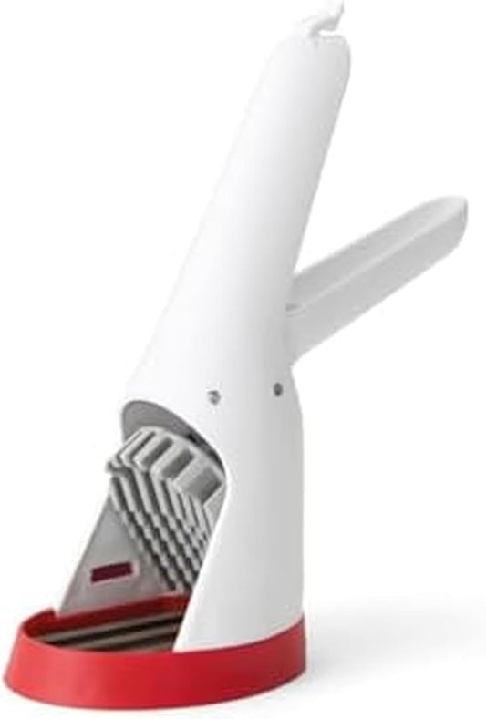 Hand-Held Slicer Strawberry Slicester, Updated Design, Cherry/Meringue (102-712-400)