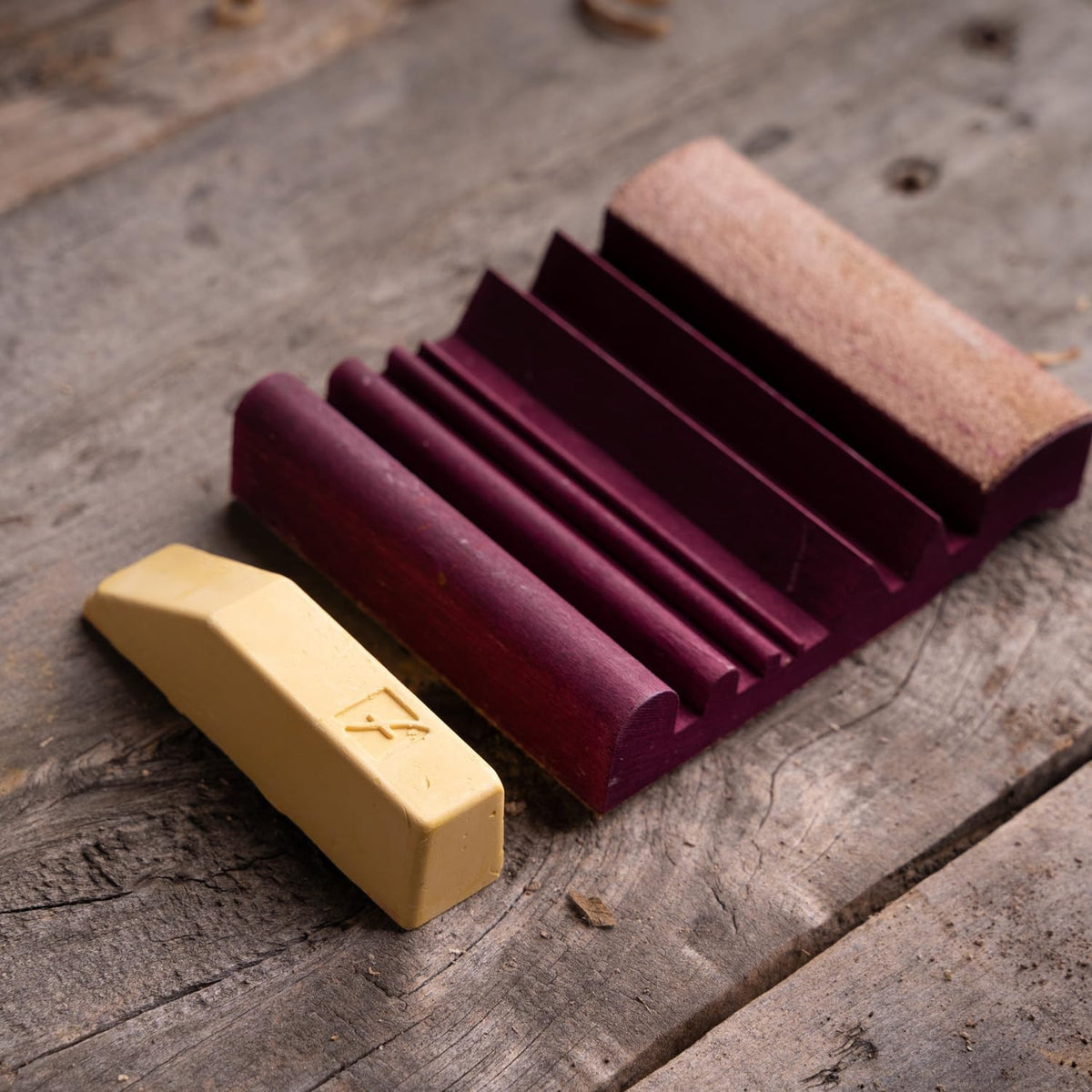Wood Carving Tools | SlipStrop | Polish and Debur Cutting and Carving Tools For Razor Sharp Blade Edges | Includes Polishing Compound | PW12 | Made in the U.S.A.