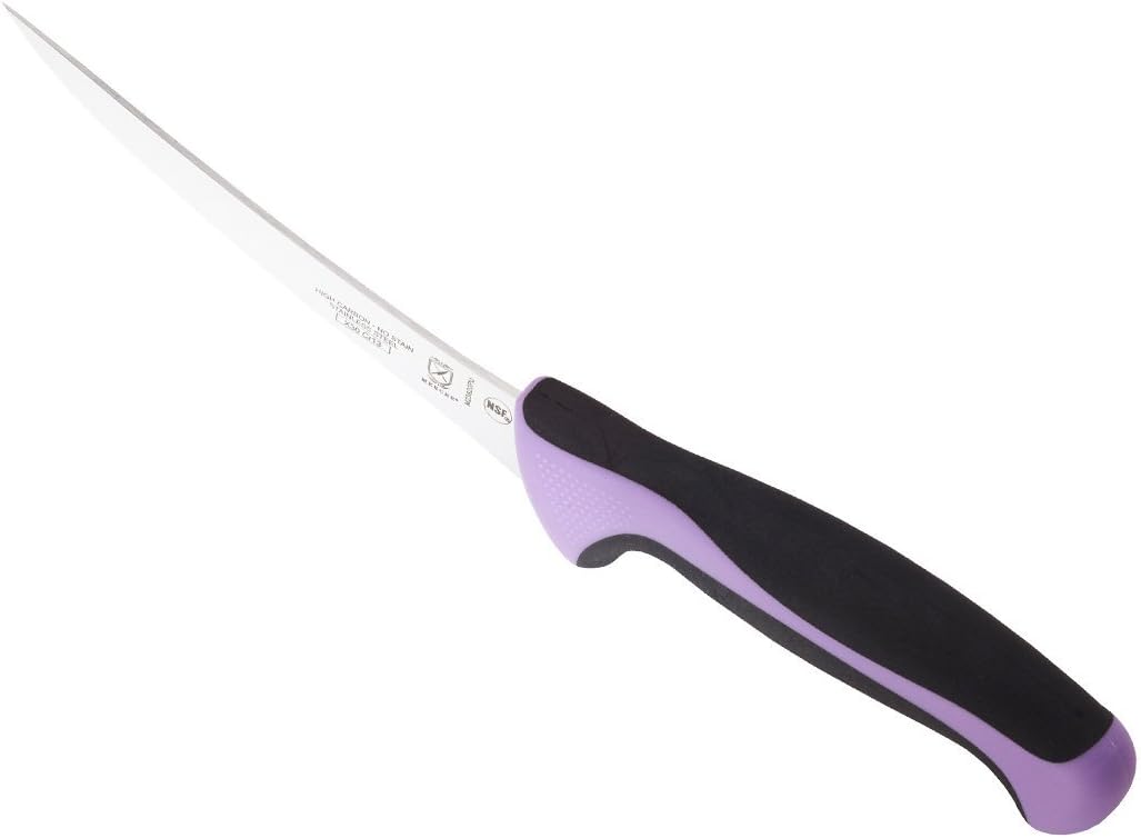 Millennia Colors Bread Knife, 10-Inch Wavy Edge Wide, Blue - Colors B