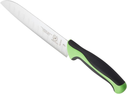 Millennia Colors Bread Knife, 10-Inch Wavy Edge Wide, Blue - Colors B