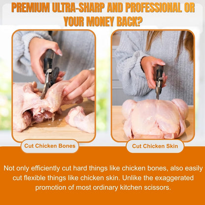 Heavy Duty Poultry Shears, Spatchcocking & Bone Cutting Scissors