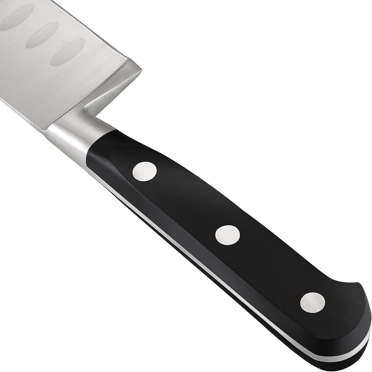 Classic Cutlery, High Carbon Stainless Steel Knives Set, 8" Chef's Knife and 7" Santoku Knife, Ergonomic Handle, 2-Piece