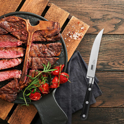 Classic Cutlery, High Carbon Stainless Steel Knives Set, 8" Chef's Knife and 7" Santoku Knife, Ergonomic Handle, 2-Piece