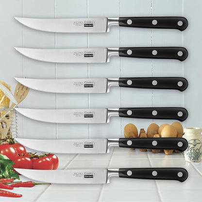 Classic Cutlery, High Carbon Stainless Steel Knives Set, 8" Chef's Knife and 7" Santoku Knife, Ergonomic Handle, 2-Piece