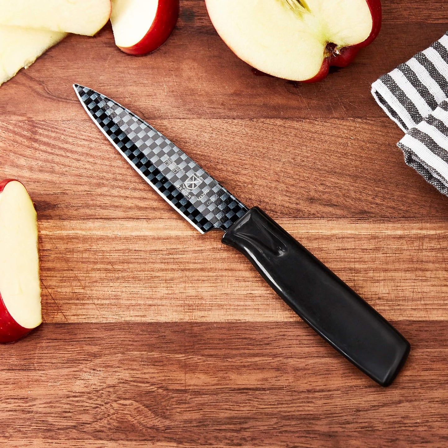 Mercer Culinary 4 Non-Stick Paring Knife, Red