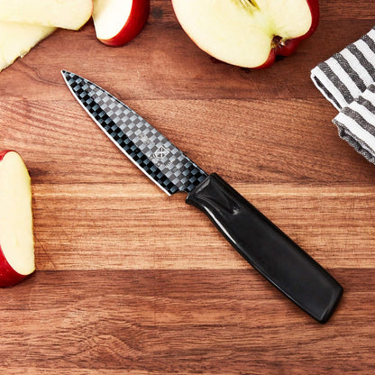 Mercer Culinary 4 Non-Stick Paring Knife, Red