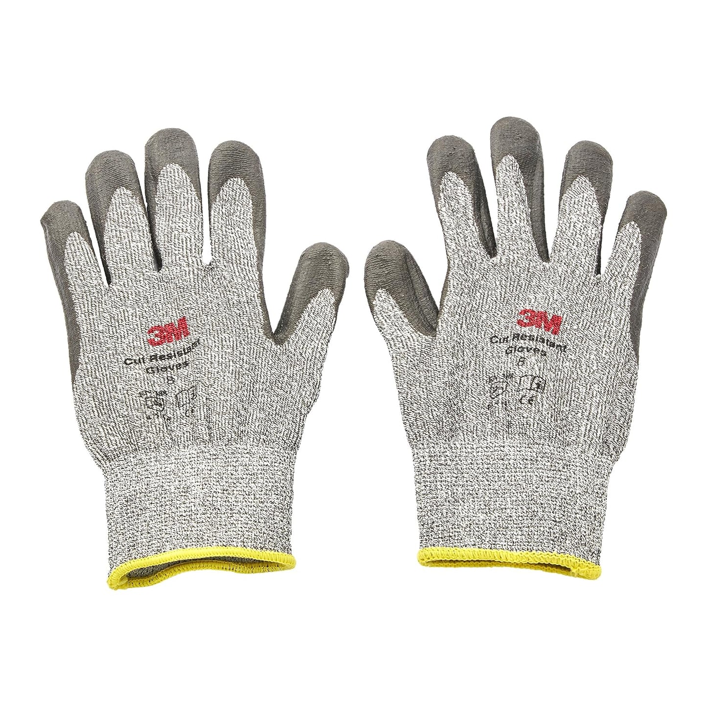 3M Comfort Grip Gloves, Cut Resistant ANSI 3, Size XL, 1 Pair, CGXL-CR, Nitrile Cutting Gloves, Medium-Duty, Washable, Knit-Cuffed, Long Lasting Durability