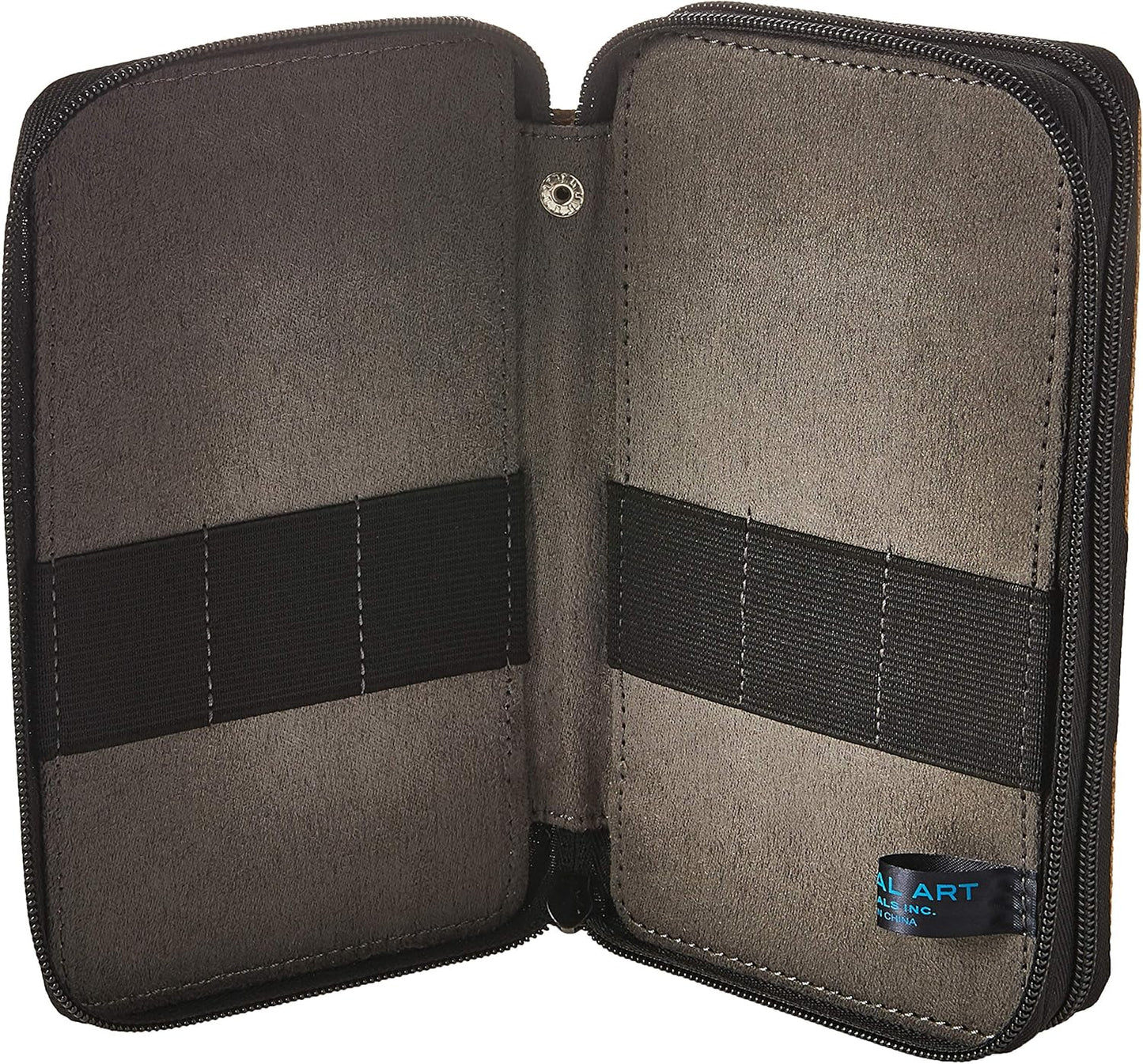 Speedball Art Products 254240 24 Pencil Storage Canvas Pencil Case, Denim