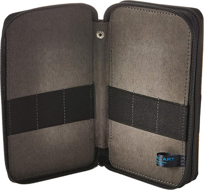 Speedball Art Products 254240 24 Pencil Storage Canvas Pencil Case, Denim