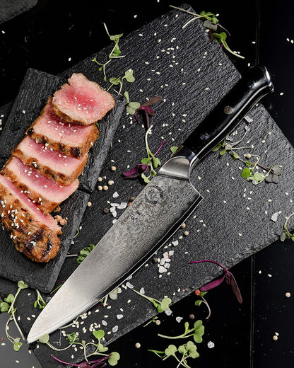 Regalia Paring (Petty) Knife 3.5 inch: Japanese AUS10 Super Steel 67 Layer High Carbon Stainless Damascus Steel Peeling Utility knives