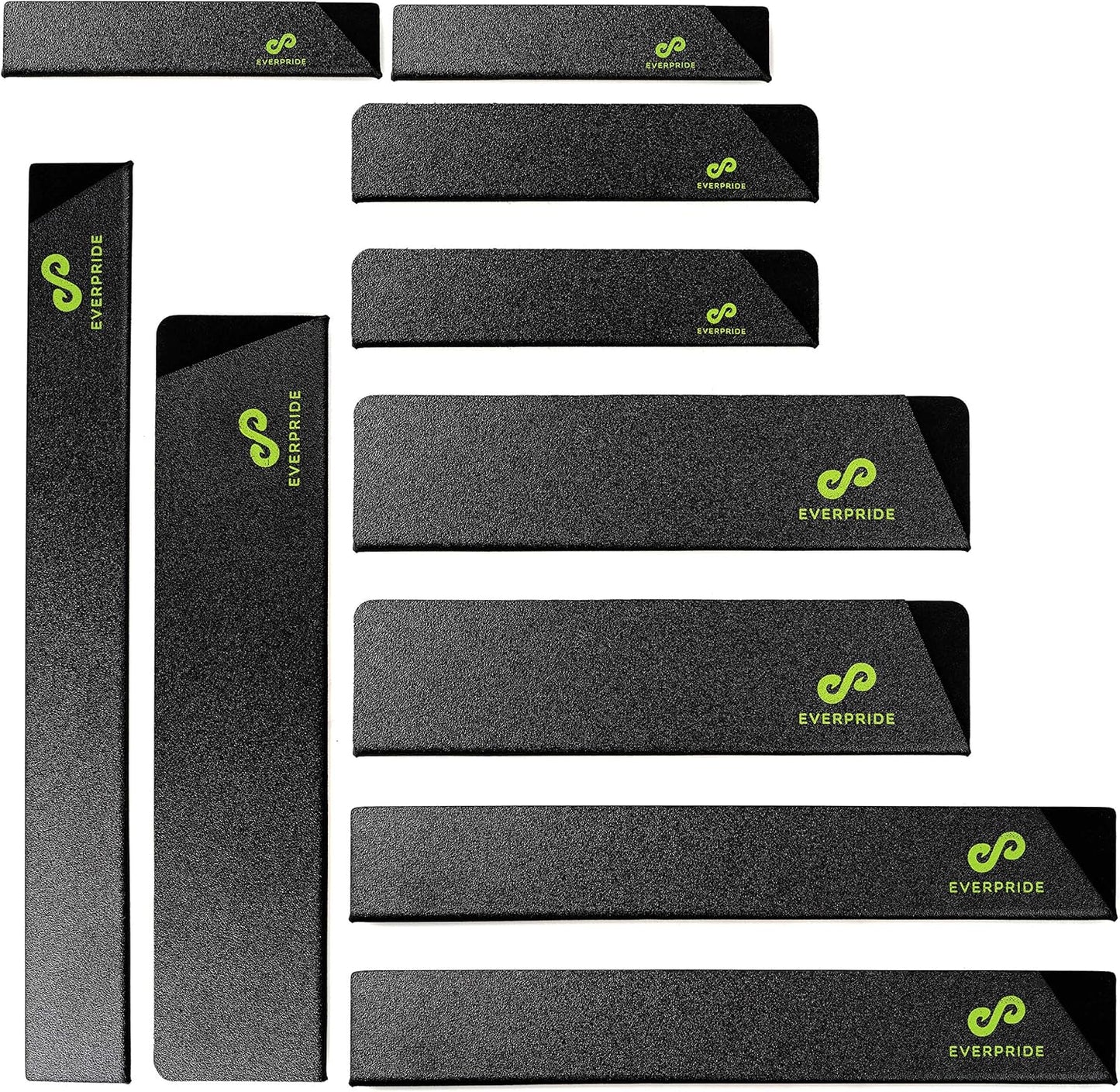 EVERPRIDE Chef Knife Sheath Set (10-Piece Set) Universal Blade Edge Cover Guards for Chef’s and Kitchen Knives – Durable, BPA-Free, Felt Lined, Sturdy ABS Plastic – Knives Not Included