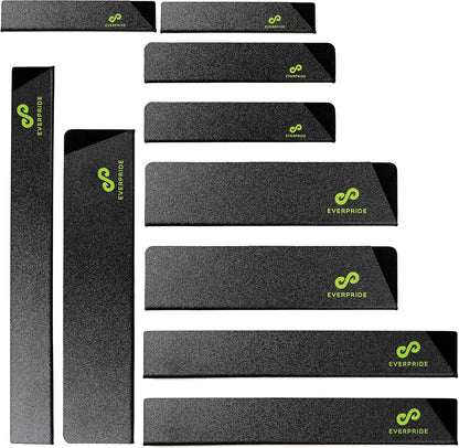 EVERPRIDE Chef Knife Sheath Set (10-Piece Set) Universal Blade Edge Cover Guards for Chef’s and Kitchen Knives – Durable, BPA-Free, Felt Lined, Sturdy ABS Plastic – Knives Not Included