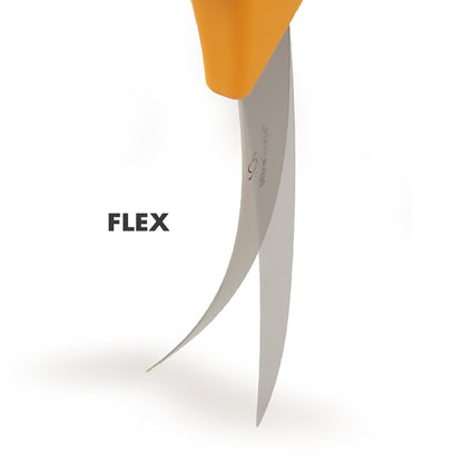 Boning Knife, 6" Curved/Flexible Blade, Polypropylene Handle