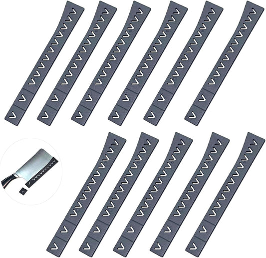 15 Pack Knife Edge Guard Universal Knife Guards Kitchen Knife Sheath Blade Cover Protector for Chef's Knife Meat Cleaver Knives Cutlery Knife Set Santoku Fillet Knife Bread Knife Paring Knife