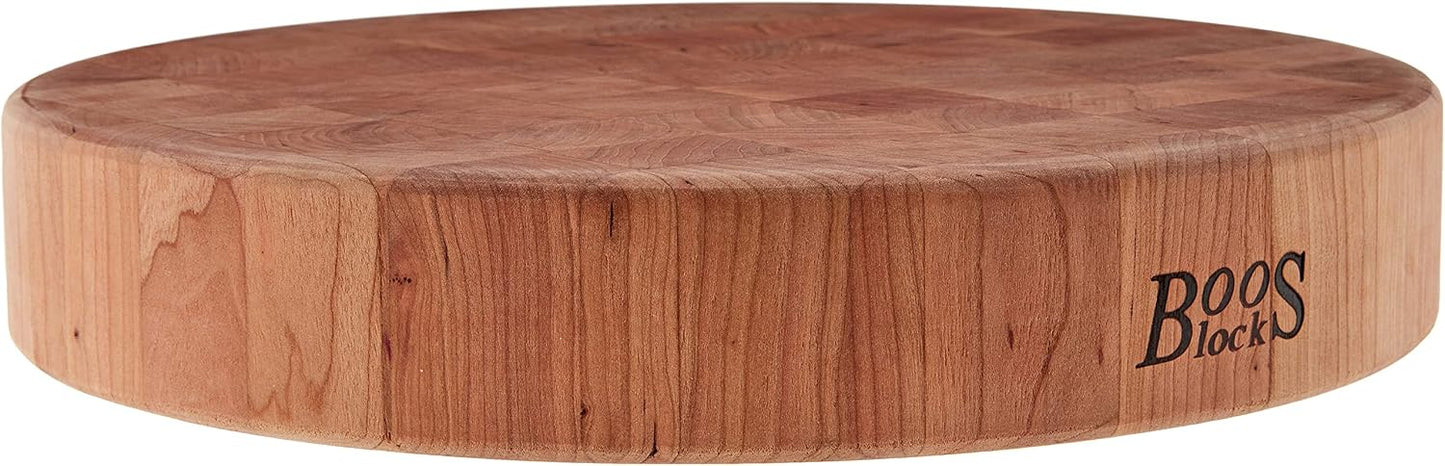 CCB Series Square Wooden Maple Cutting Board 12”x12” – 3” Thick, 13-lb Reversible Butcher Block with End-Grain & Finger Grips – Made in the USA