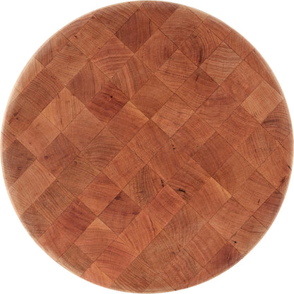 CCB Series Square Wooden Maple Cutting Board 12”x12” – 3” Thick, 13-lb Reversible Butcher Block with End-Grain & Finger Grips – Made in the USA