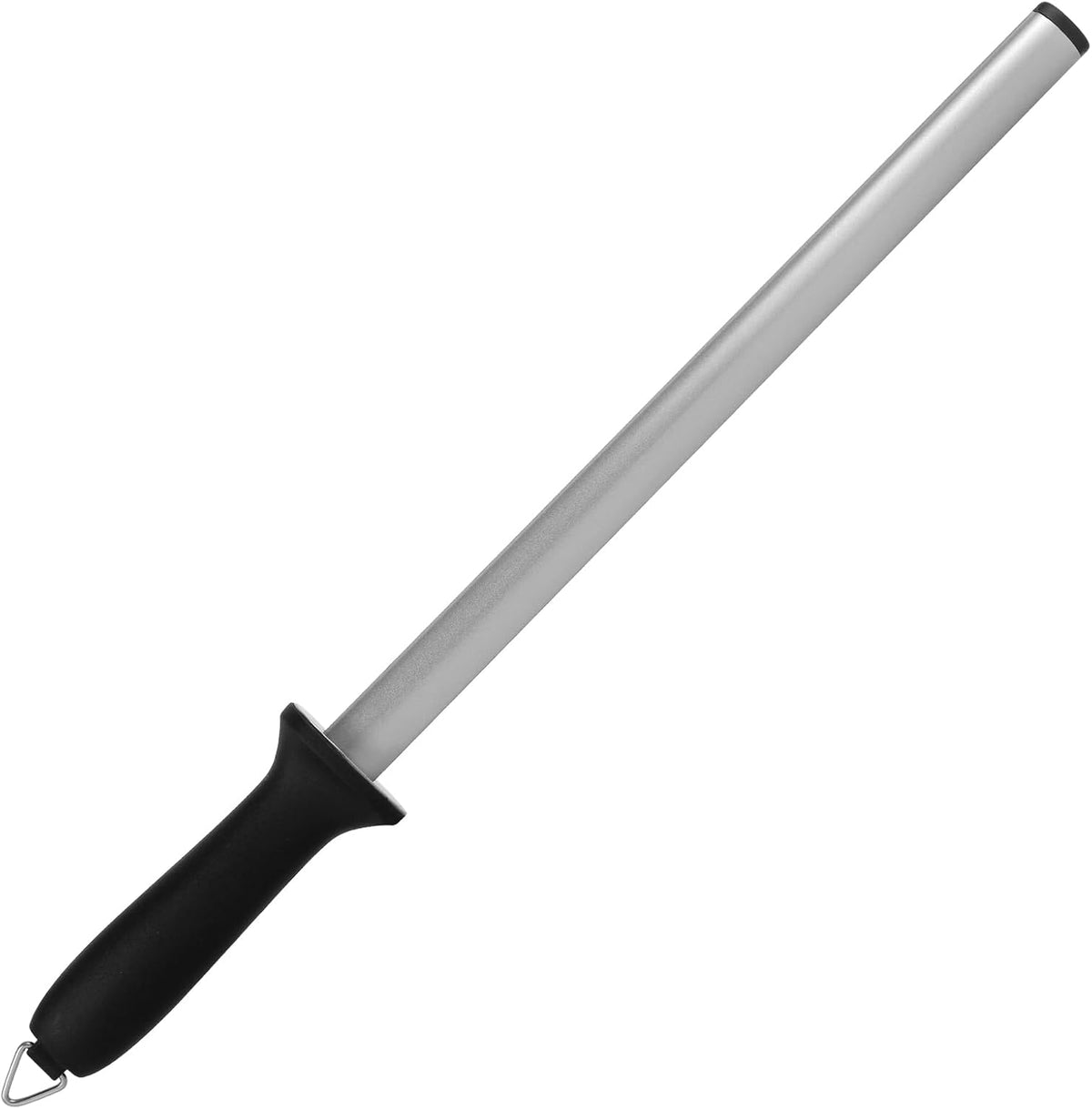 12 In Diamond Knife Sharpening Steel Rod Solid Carbide Sharpener Portable Knife Blade Sharpener Rod Stick Safe Diamond Honing Steel Efficient Knife Sharpening Rod for Honing Knife Blades Garden Tools