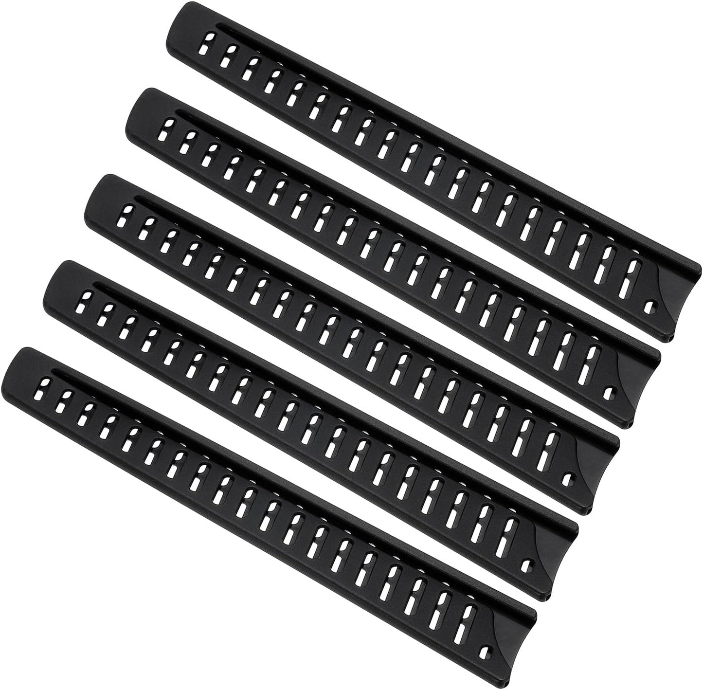 PP Safety Knife Cover Sleeves for 10" Bread Knife, 2 Pack Knives Edge Guard Blade Protector Universal Knife Sheath for Kitchen, Black