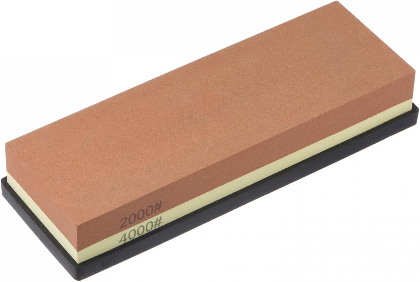 Sharpening Stones 2000/4000 Grit 2 Side Combination Whetstone Knife Sharpener Stone 180x60x29mm