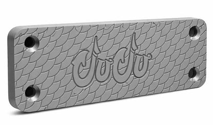 Juju Fishing Magnet | Oversized Magnet for Fishing Magnetic Tackle Storage, Lures, Pliers, Gun Holder | Used on Boats, Filet Table, Trucks (Gray)
