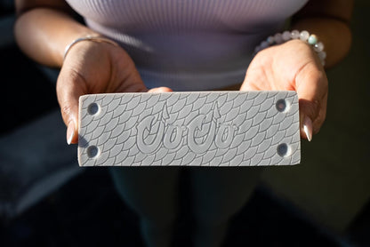 Juju Fishing Magnet | Oversized Magnet for Fishing Magnetic Tackle Storage, Lures, Pliers, Gun Holder | Used on Boats, Filet Table, Trucks (Gray)