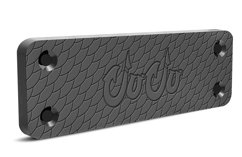 Juju Fishing Magnet | Oversized Magnet for Fishing Magnetic Tackle Storage, Lures, Pliers, Gun Holder | Used on Boats, Filet Table, Trucks (Gray)