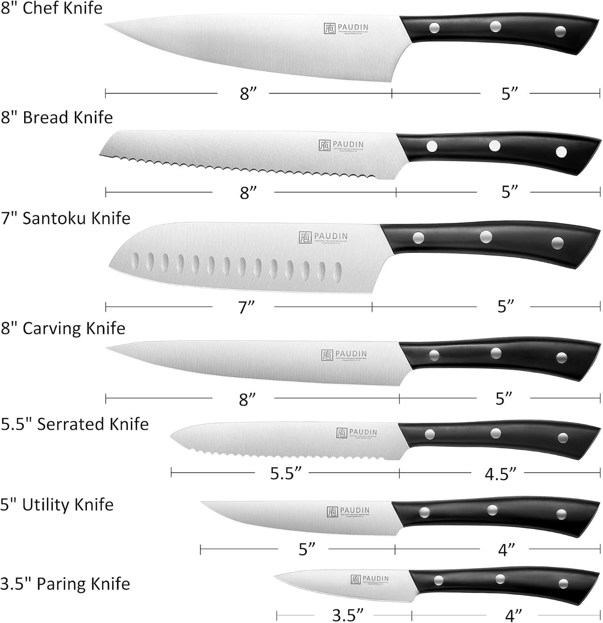10″ Carving Knife, Curved Brisket Slicing Knife for Meat Cutting | Slicing Knife for Meat & BBQ, Razor Sharp High-Carbon Steel, Ergonomic Handle Design, Gifts For Men