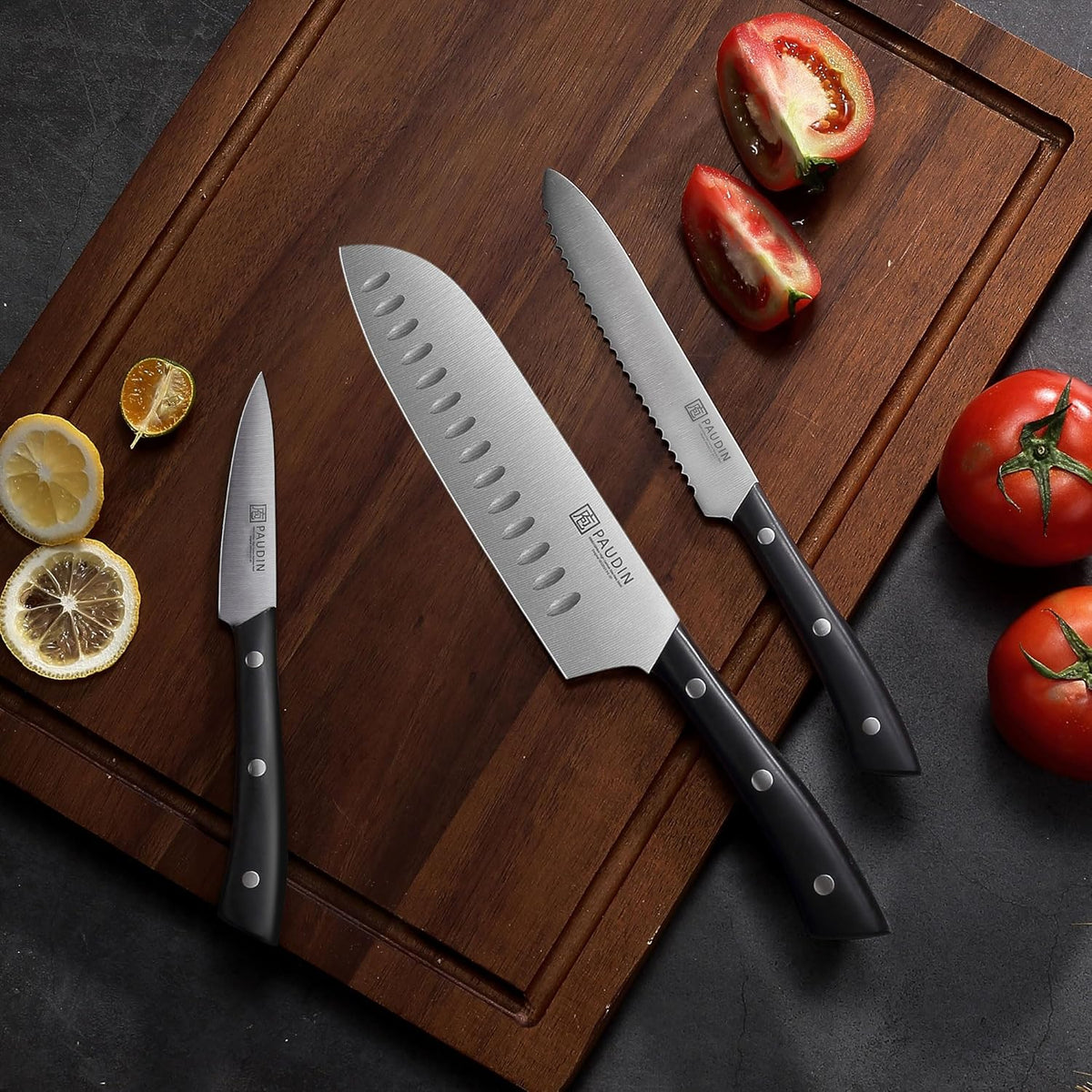 10″ Carving Knife, Curved Brisket Slicing Knife for Meat Cutting | Slicing Knife for Meat & BBQ, Razor Sharp High-Carbon Steel, Ergonomic Handle Design, Gifts For Men