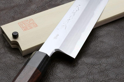 Yoshihiro Hongasumi Blue Steel Kiritsuke Multipurpose Japanese Chef Knife (10.5'' (270mm))