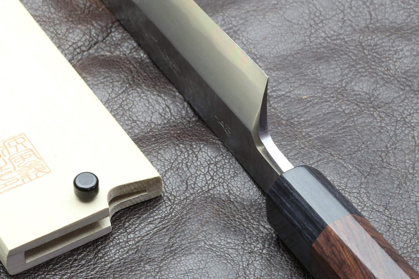 Yoshihiro Hongasumi Blue Steel Kiritsuke Multipurpose Japanese Chef Knife (10.5'' (270mm))