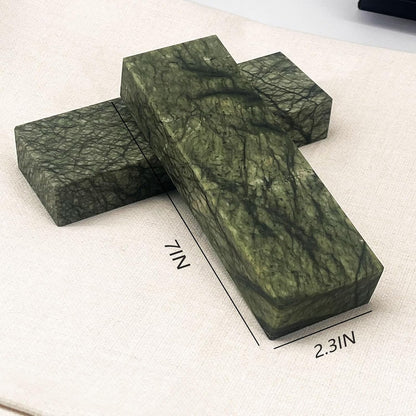 Large Size Polishing Sharpening Stone,Grit 10000# Knife Sharpener Whetstone Final Fine Polishing Natural Green Honing Oilstone for Knives Tools,Cutting Tools 180 * 60 * 30mm with Bamboo Base