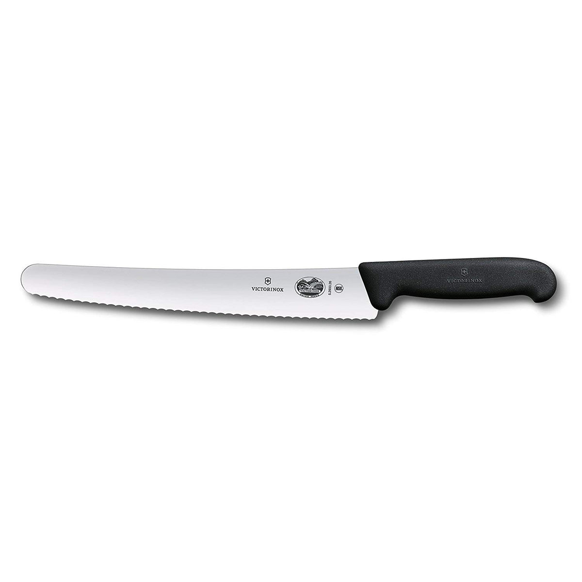 Fibrox 10.25 Inch Bread Knife | High Carbon Stainless Steel Serrated Blade for Efficient Slicing, Ergonomic Fibrox Pro Handle