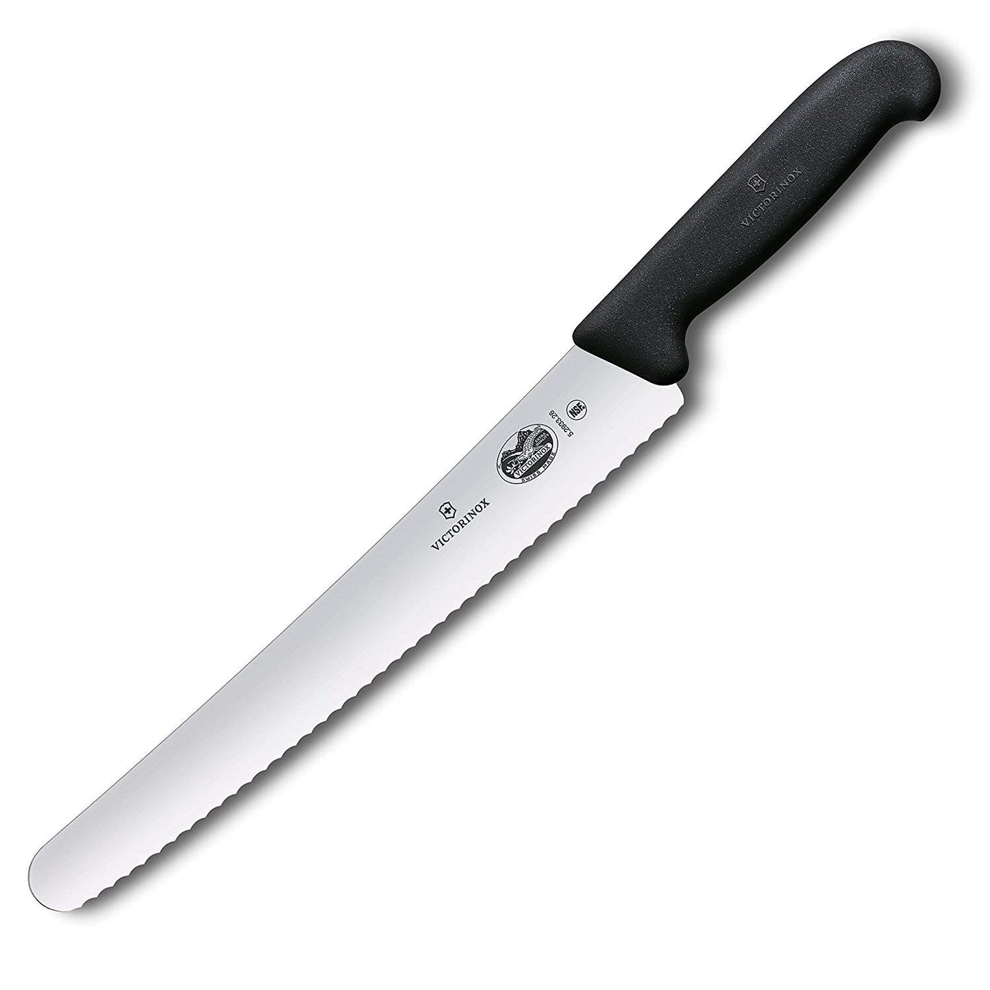 Fibrox 10.25 Inch Bread Knife | High Carbon Stainless Steel Serrated Blade for Efficient Slicing, Ergonomic Fibrox Pro Handle