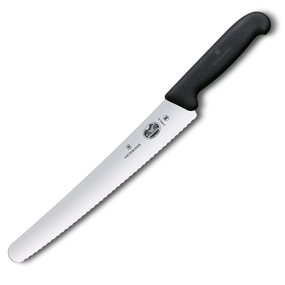 Fibrox 10.25 Inch Bread Knife | High Carbon Stainless Steel Serrated Blade for Efficient Slicing, Ergonomic Fibrox Pro Handle
