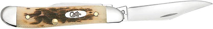 Case XX WR Pocket Knife Amber Bone Peanut Item #045 - (6220 SS) - Length Closed: 2 7/8 Inches