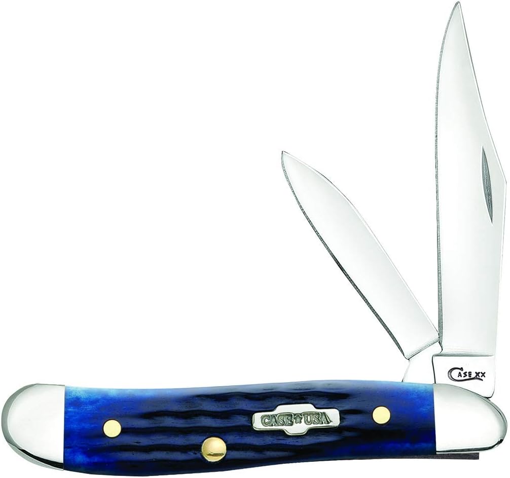 Case XX WR Pocket Knife Amber Bone Peanut Item #045 - (6220 SS) - Length Closed: 2 7/8 Inches