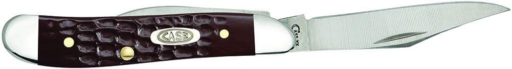 Case XX WR Pocket Knife Amber Bone Peanut Item #045 - (6220 SS) - Length Closed: 2 7/8 Inches