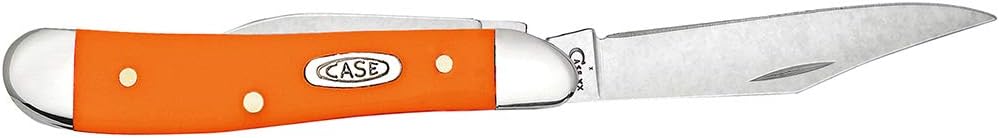 Case XX WR Pocket Knife Amber Bone Peanut Item #045 - (6220 SS) - Length Closed: 2 7/8 Inches