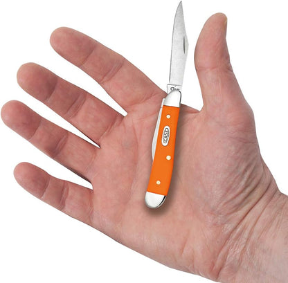 Case XX WR Pocket Knife Amber Bone Peanut Item #045 - (6220 SS) - Length Closed: 2 7/8 Inches