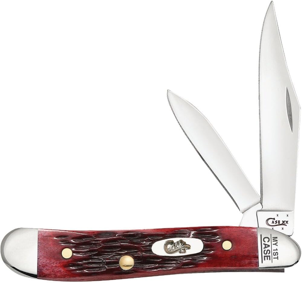 Case XX WR Pocket Knife Amber Bone Peanut Item #045 - (6220 SS) - Length Closed: 2 7/8 Inches