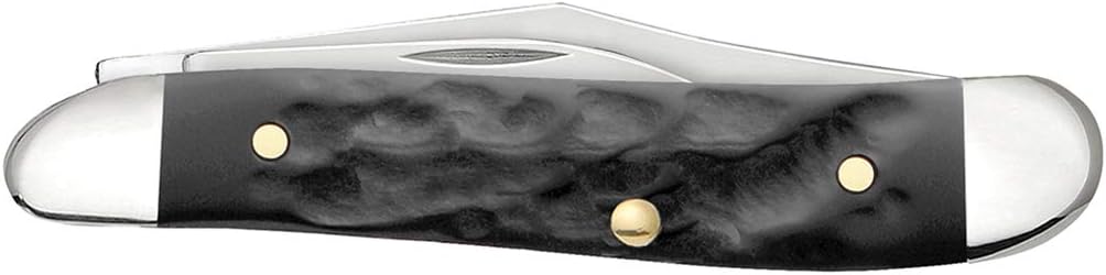 Case XX WR Pocket Knife Amber Bone Peanut Item #045 - (6220 SS) - Length Closed: 2 7/8 Inches